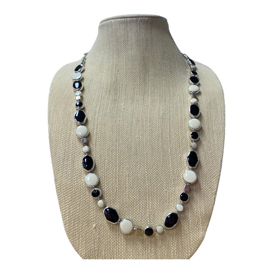 Necklace Other By Loft In Black & Cream