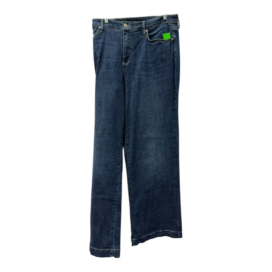 Jeans Wide Leg By Not Your Daughters Jeans In Blue Denim, Size:18