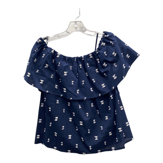 Top Ss By Loft In Navy, Size:S