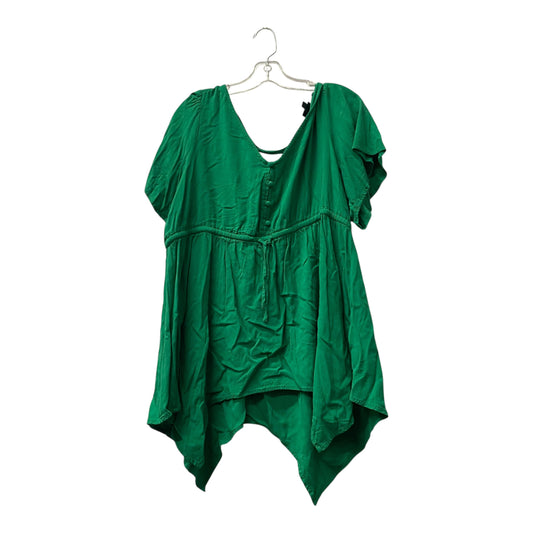 Top Ss By Torrid In Green, Size:2X