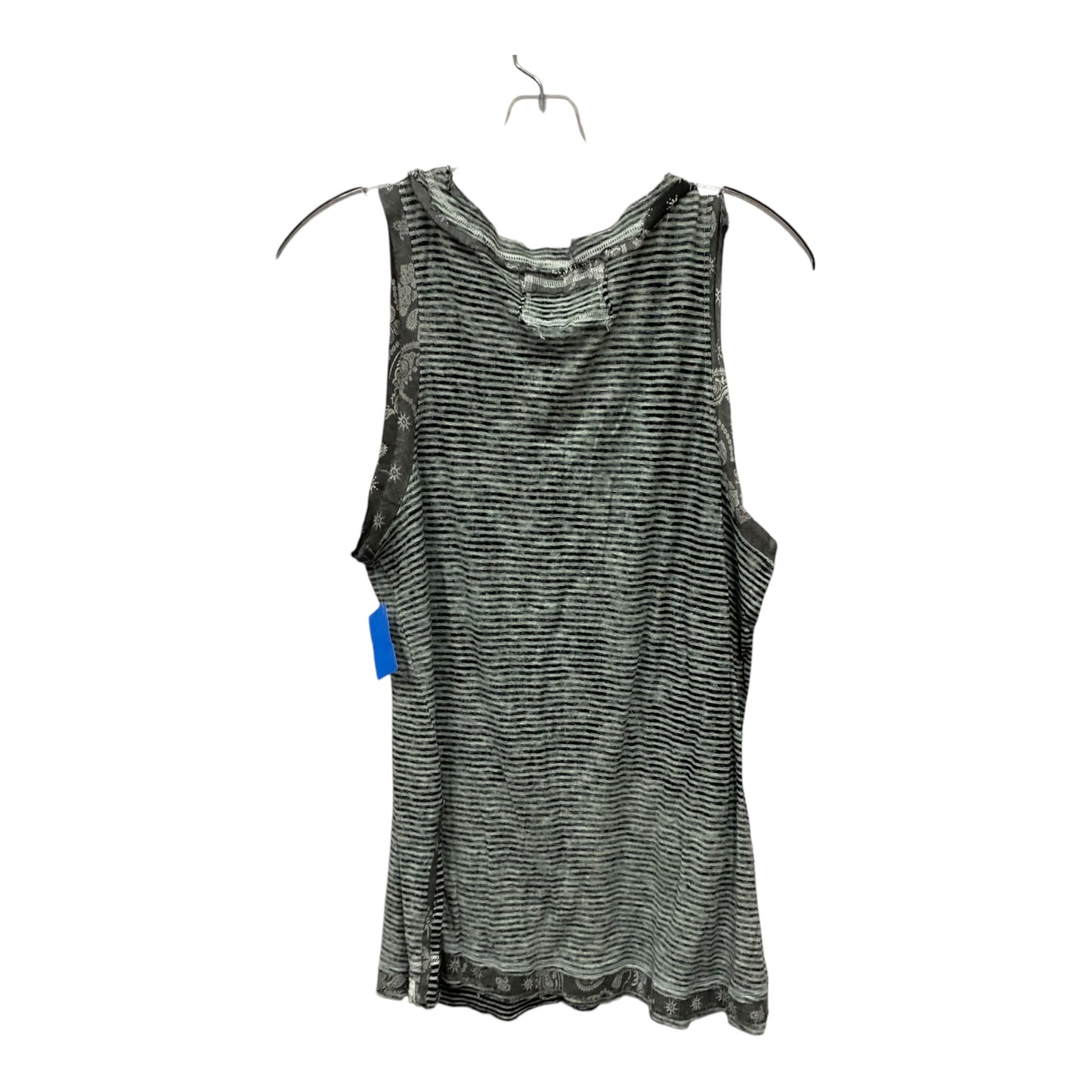 Top Sleeveless By Free People In Black & White, Size:S