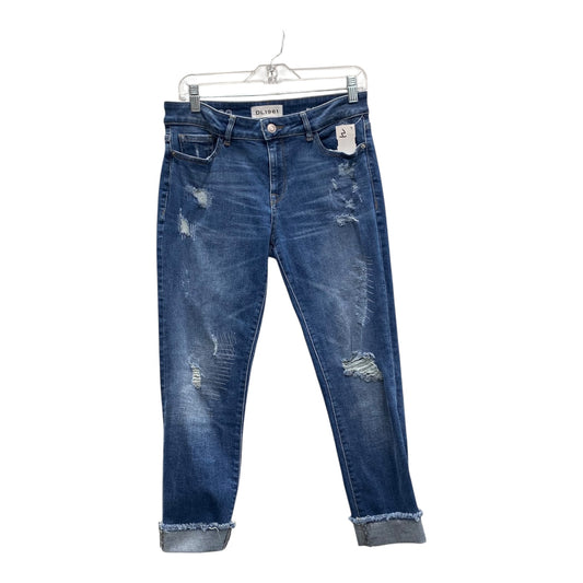 Jeans Cropped By Dl1961 In Blue, Size:6