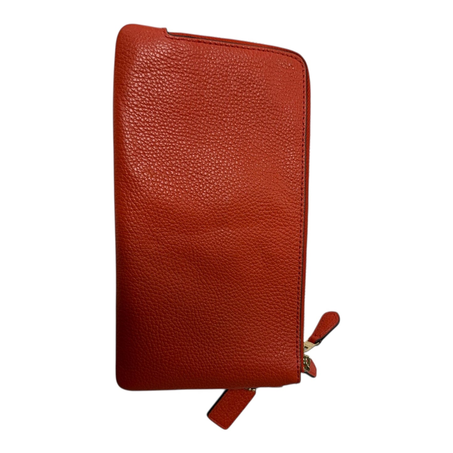 Wristlet Designer By Coach In Orange, Size:Large