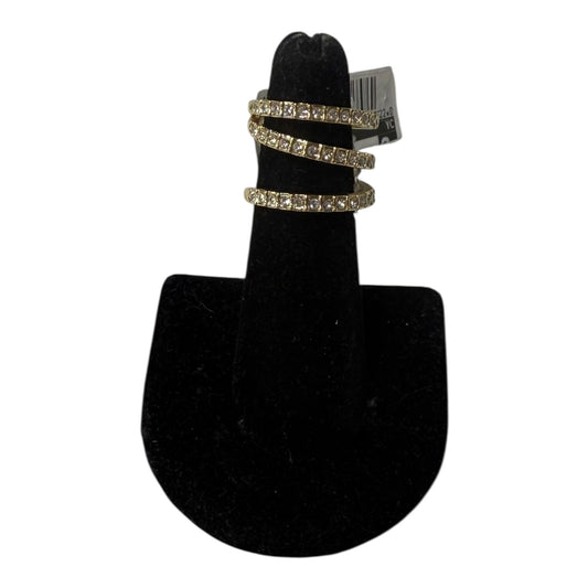 Ring Statement By Cme In Gold, Size:5