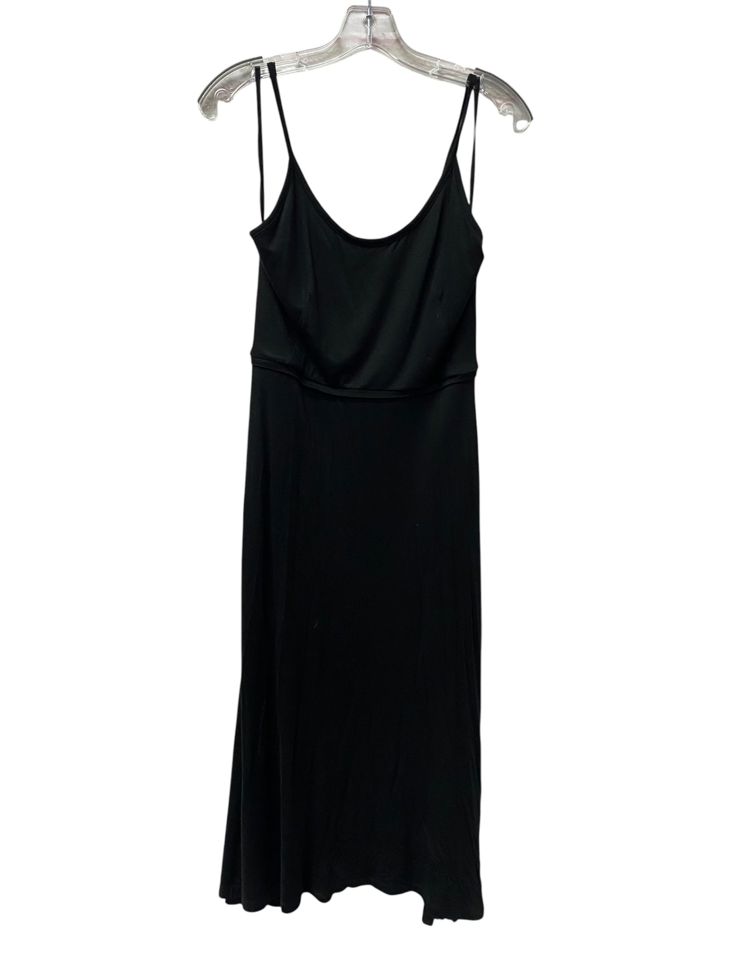 Dress Casual Midi By Loft In Black, Size:Sp
