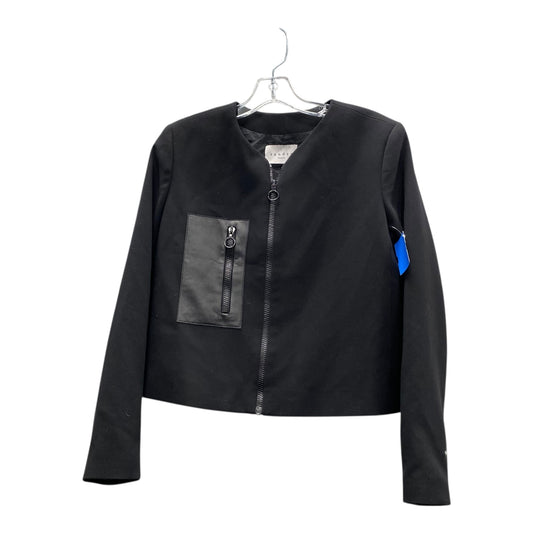 Blazer Designer By Sandro In Black, Size:M