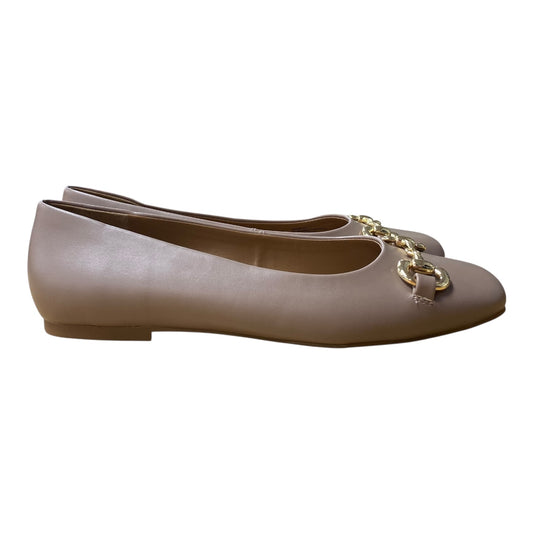 Shoes Flats By Nordstrom In Beige, Size:9