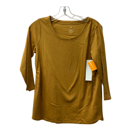 Top Ls By J. Jill In Yellow, Size:Sp