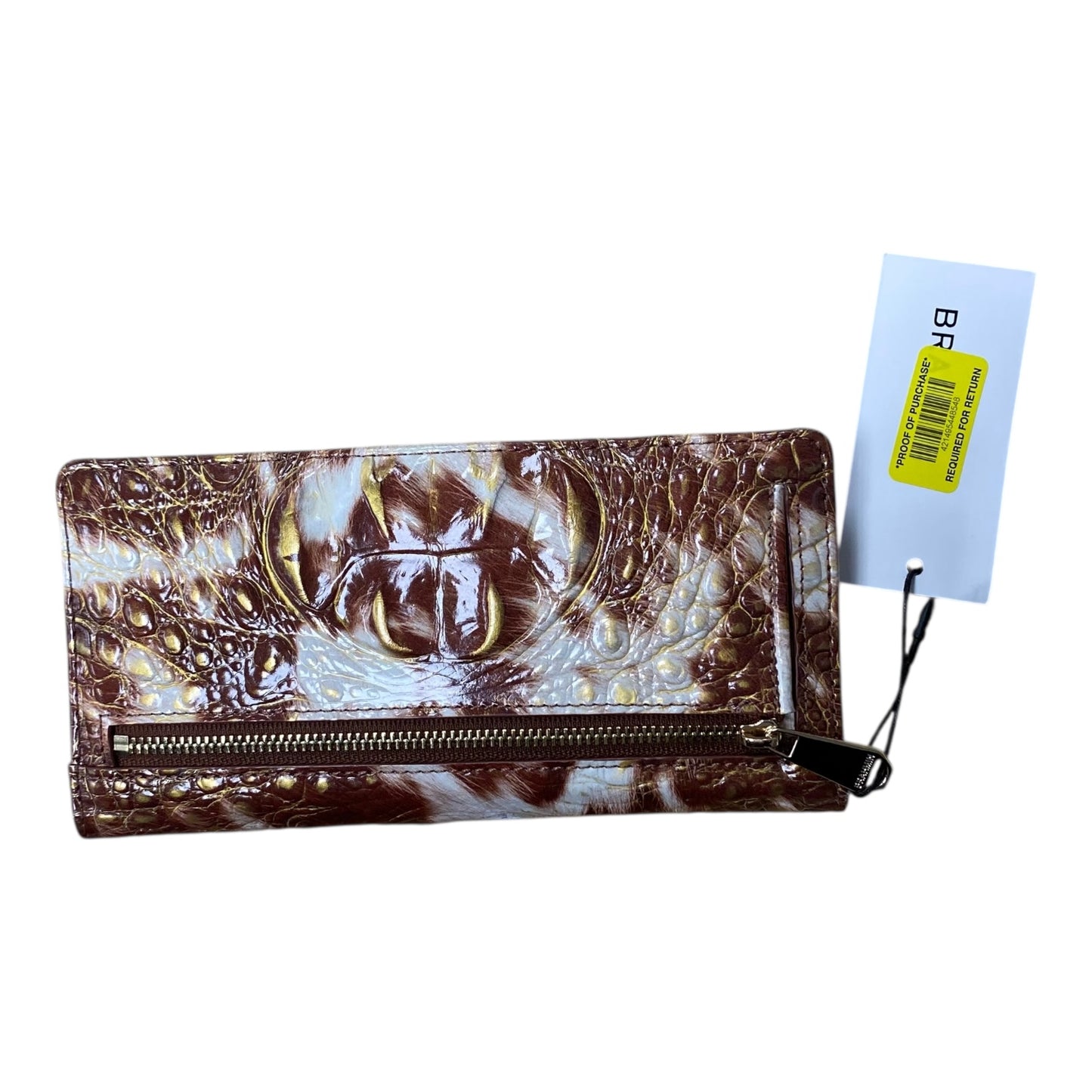 Wallet Designer By Brahmin In Brown, Size:Medium