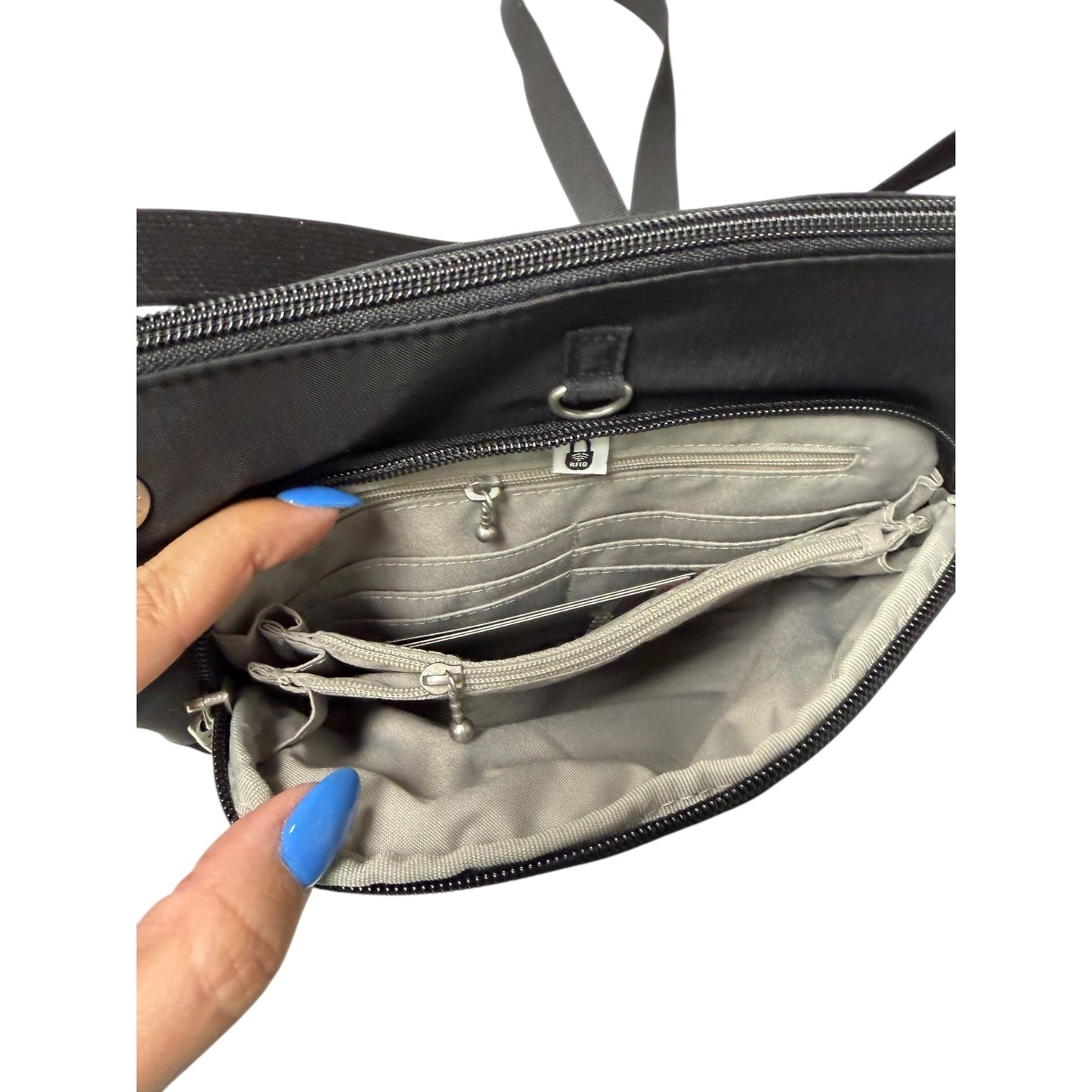 Crossbody By Baggallini In Black, Size:Medium