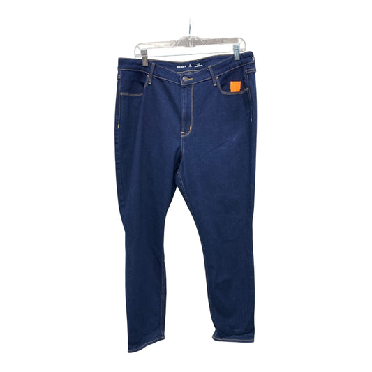 Jeans Skinny By Old Navy In Blue, Size:16