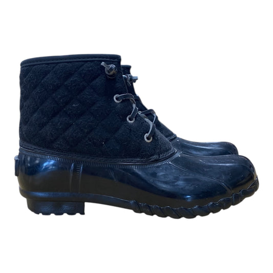 Boots Snow By Nautica In Black, Size:7