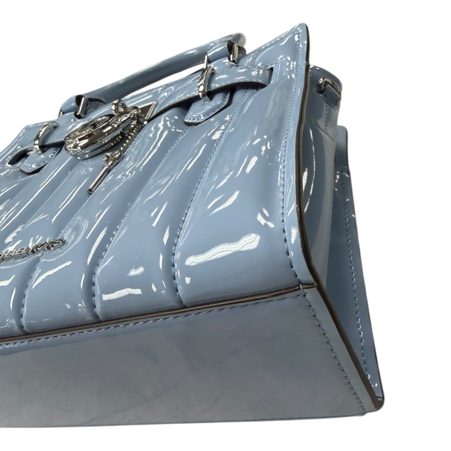 Handbag Designer By Michael Kors In Blue, Size:Medium