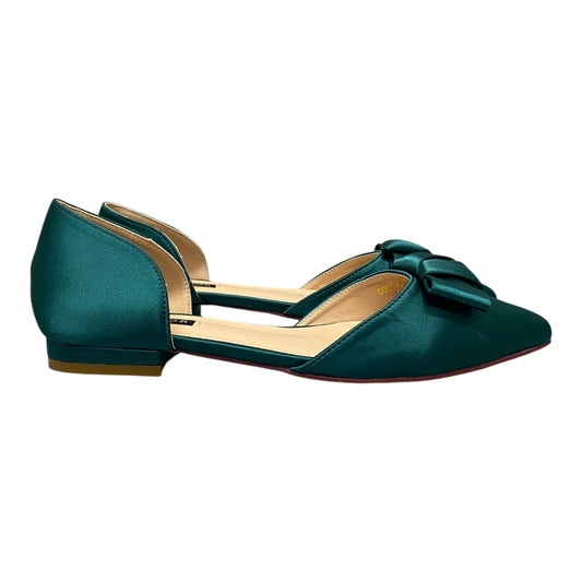 Shoes Flats By Cme In Green, Size:8