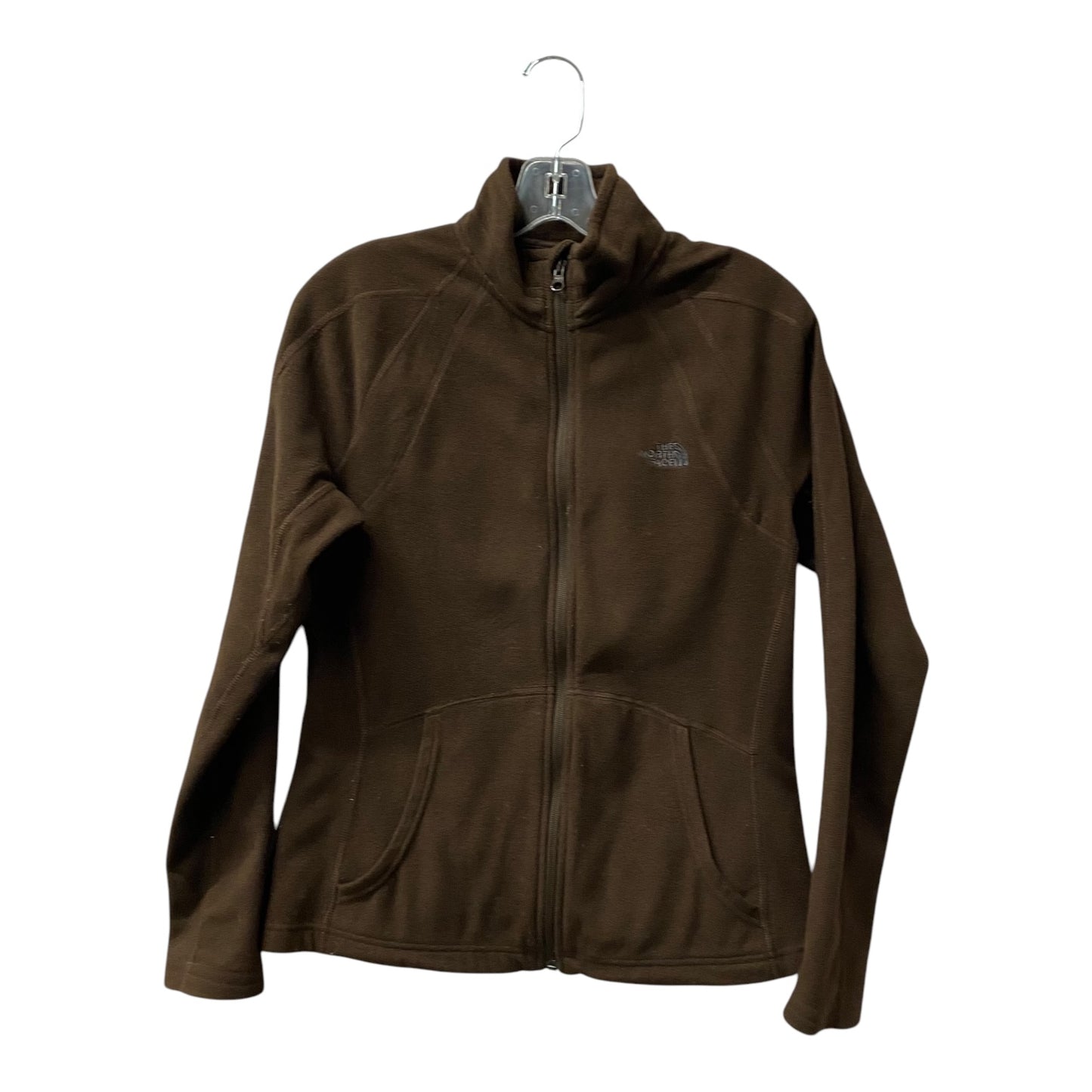 Athletic Jacket By The North Face In Brown, Size:M