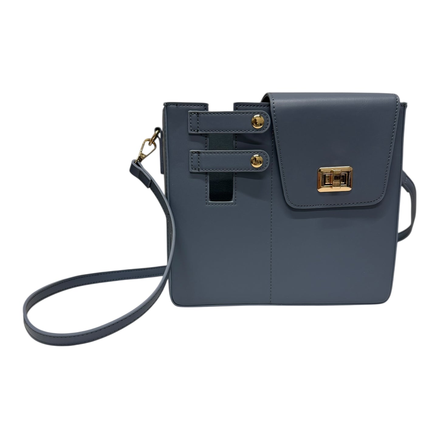 Crossbody  In Blue, Size:Medium