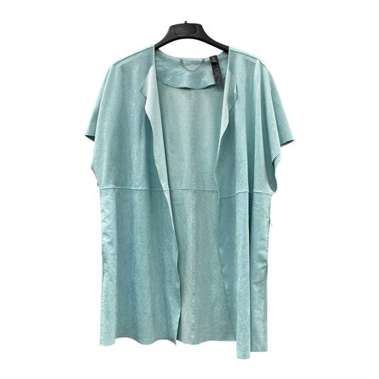 Jacket Other By Chicos In Aqua, Size:Xl