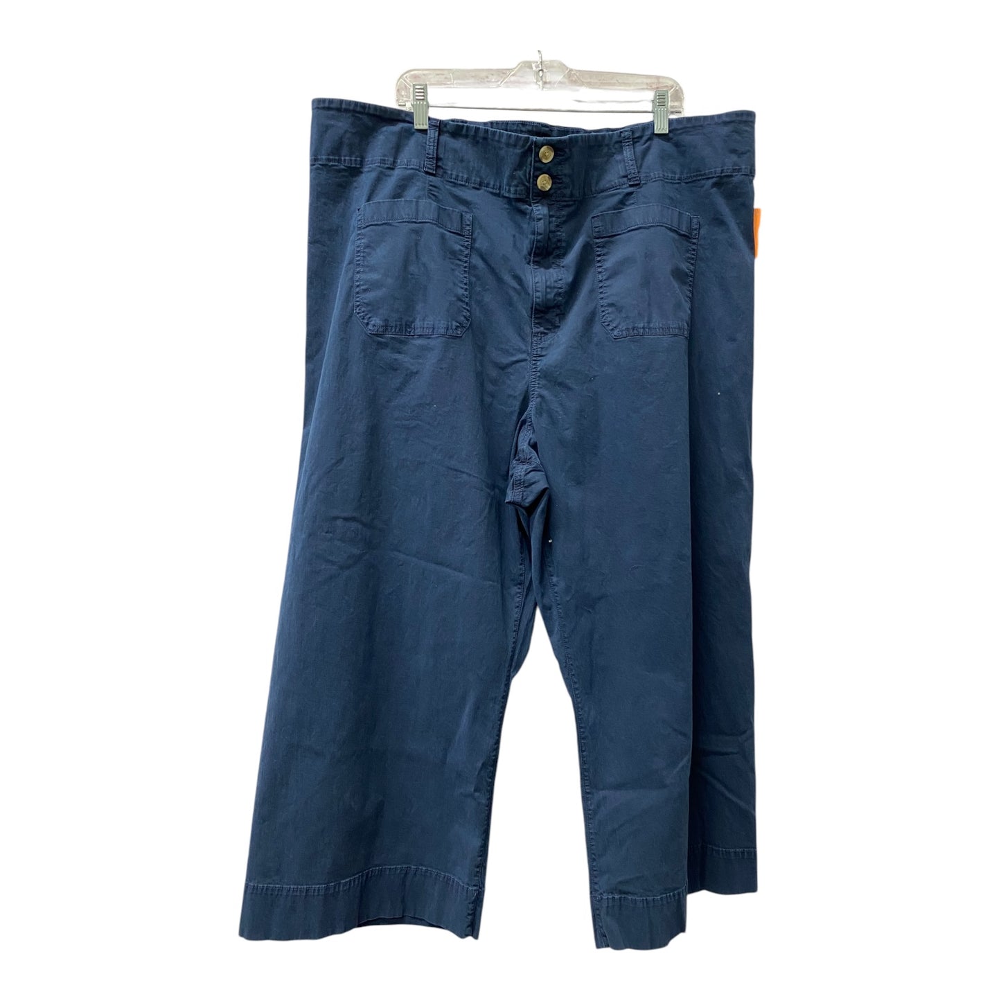 Pants Wide Leg By Lc Lauren Conrad In Blue, Size:24
