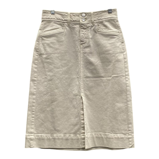 Skirt Mini & Short By Ann Taylor In Tan, Size:0