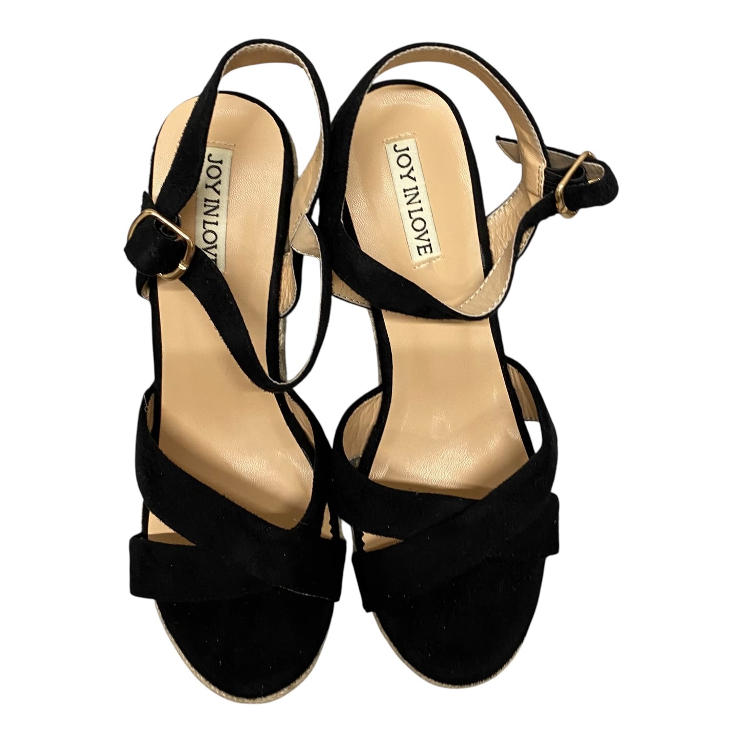 Shoes Heels Platform By Cme In Black, Size:8.5