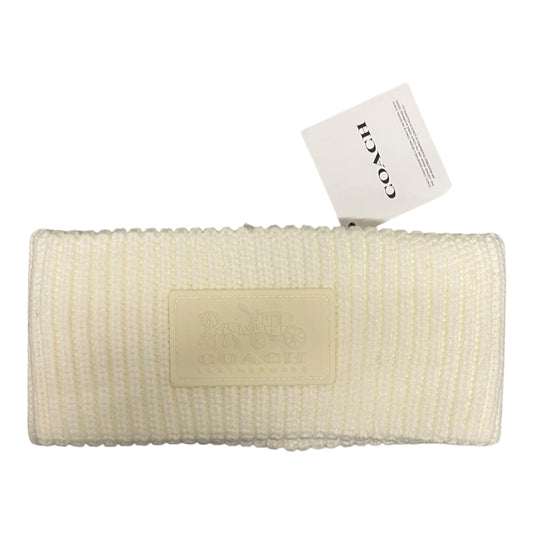 Accessory Designer Tag By Coach In White