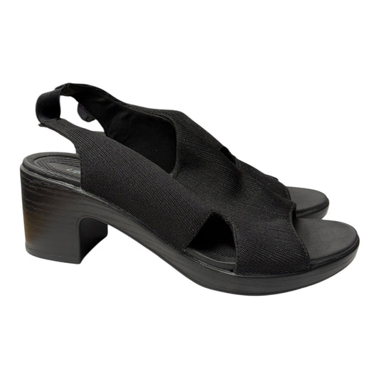 Sandals Heels Block By Life Stride In Black, Size:7
