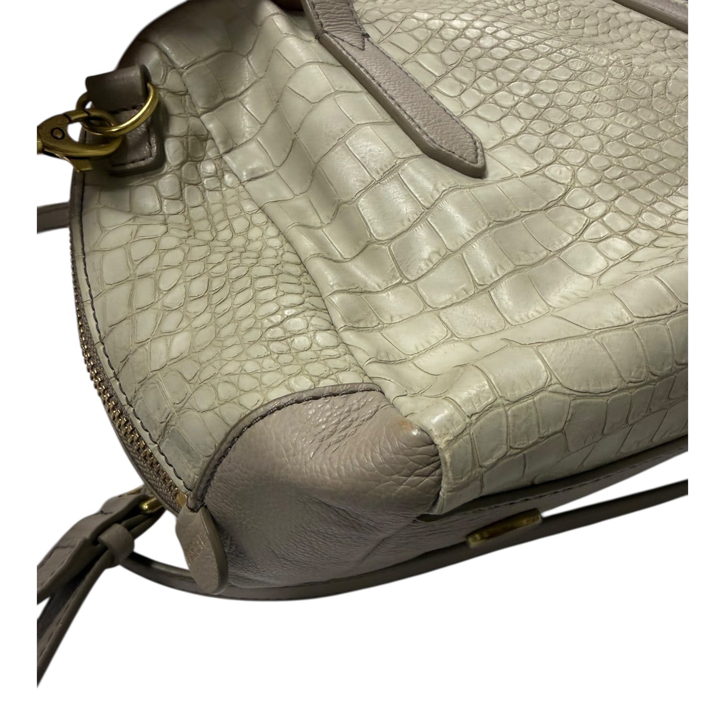 Handbag By Fossil In Taupe, Size:Medium