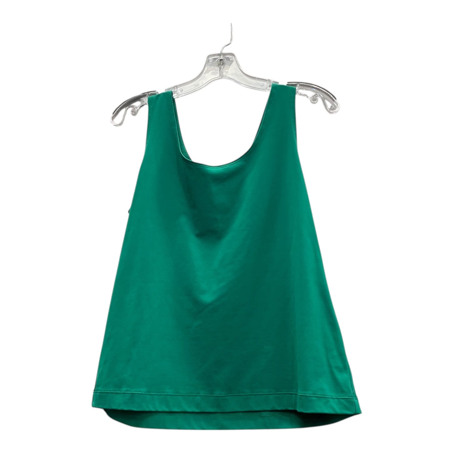 Top Sleeveless By Chicos In Green, Size:L
