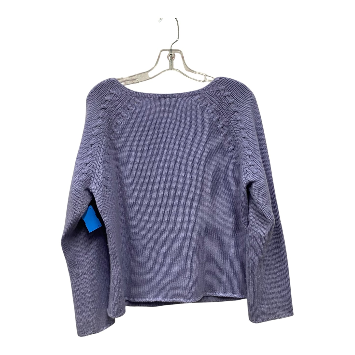 Sweater By Ann Taylor In Purple, Size:Xl