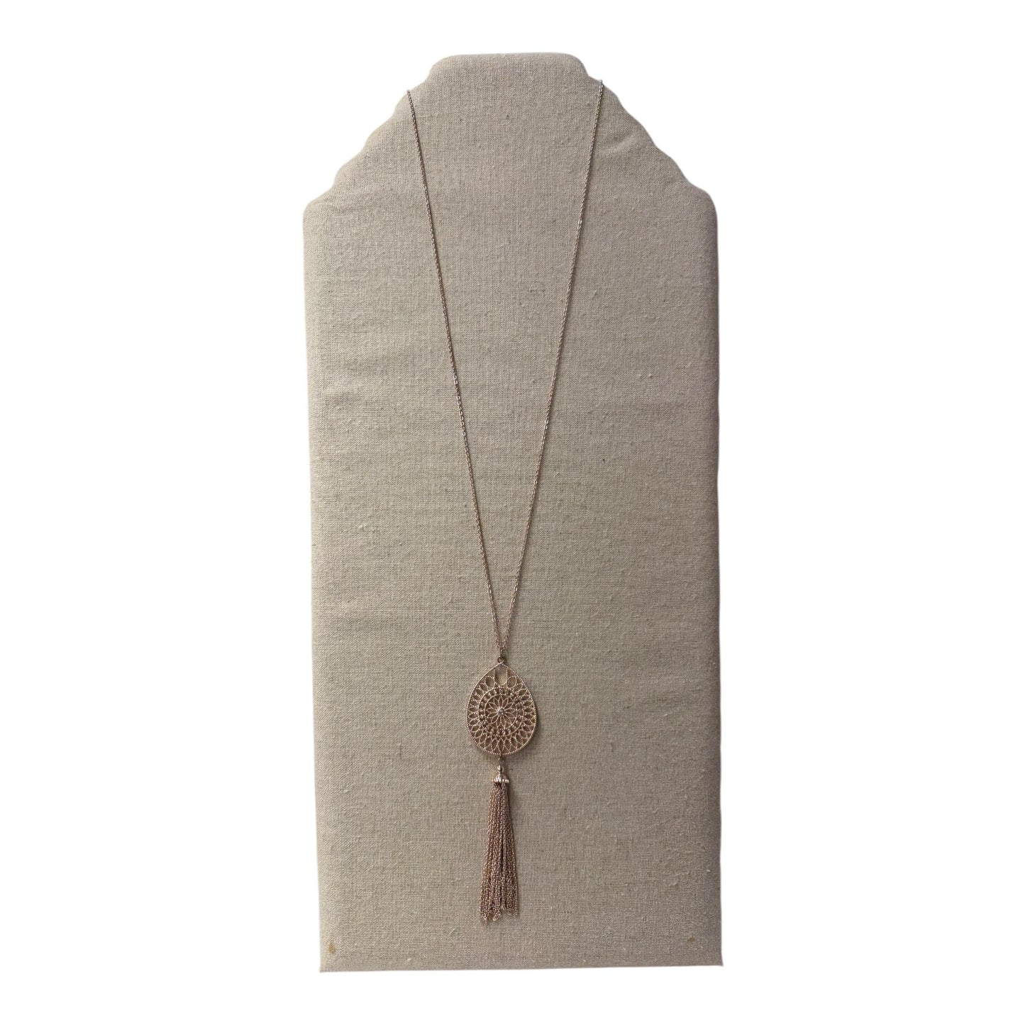 Necklace Statement  In Rose Gold