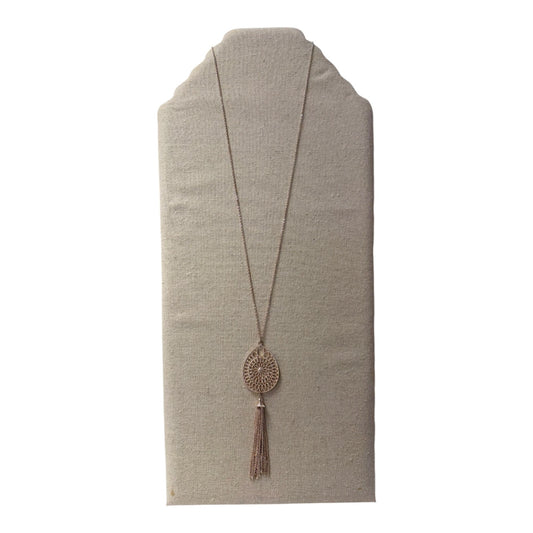 Necklace Statement  In Rose Gold
