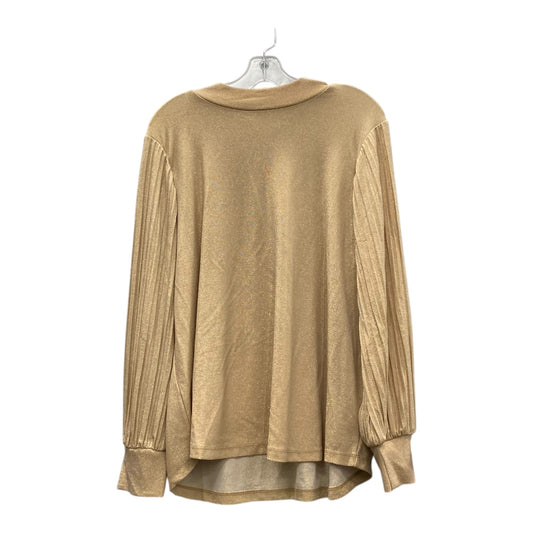 Top Ls By Chicos In Gold, Size:Xl