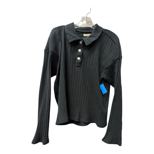 Top Ls By Madewell In Black, Size:L