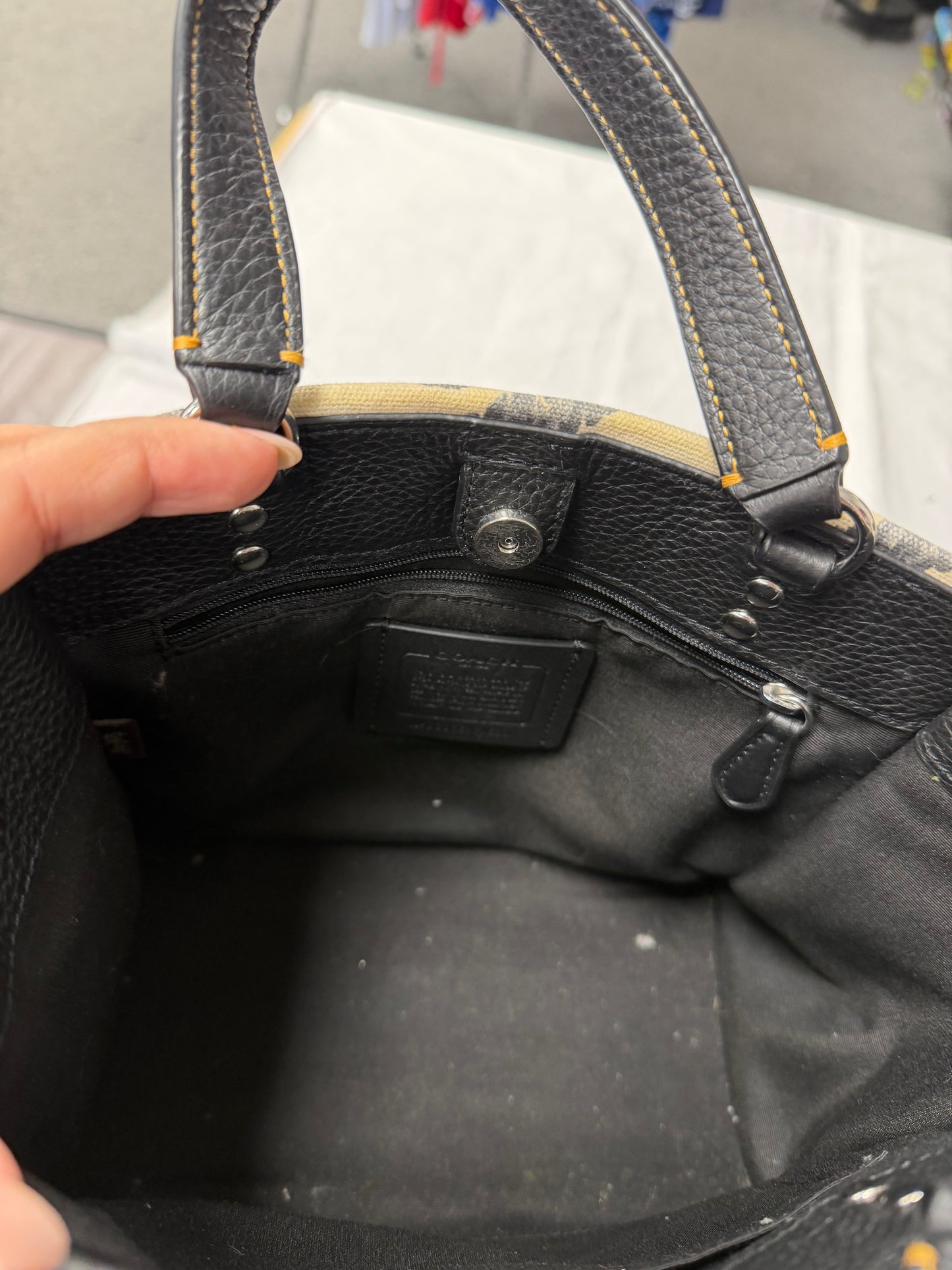 Crossbody Designer By Coach, Size: Medium