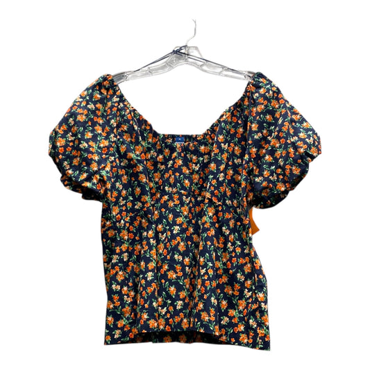 Top Ss By Old Navy In Blue & Orange, Size:Xl