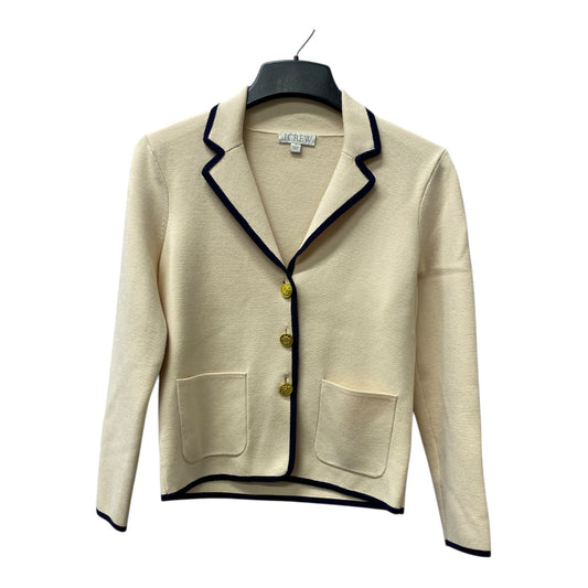 Blazer By J. Crew In Cream, Size:S