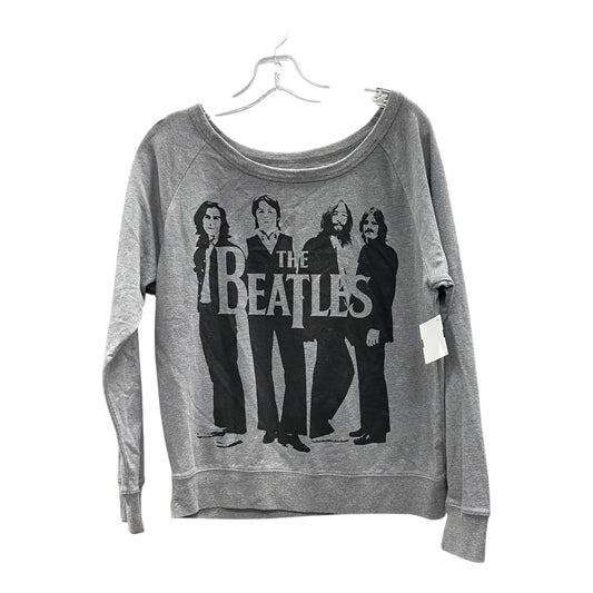 Sweatshirt Crewneck By the beatles In Grey, Size:S