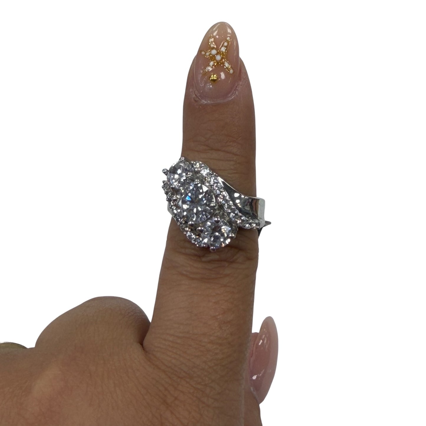 Ring Sterling Silver By Cmc In Silver size 7