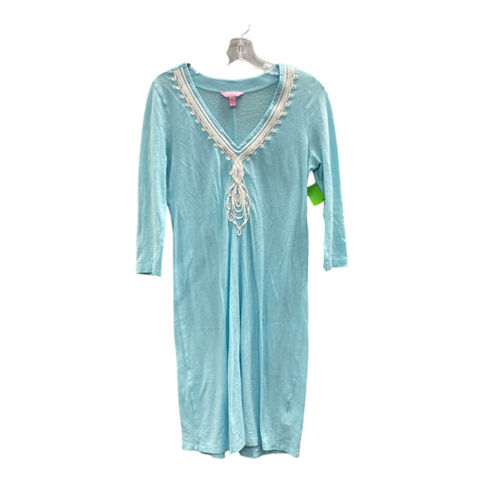 Dress Designer By Lilly Pulitzer In Blue, Size:M