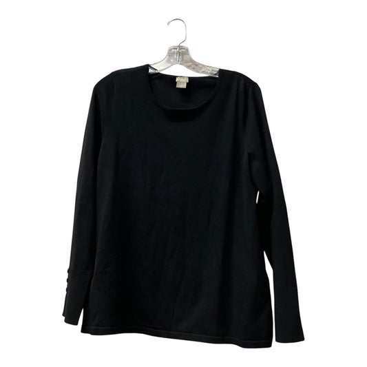 Top Ls Basic By Chicos In Black, Size:L