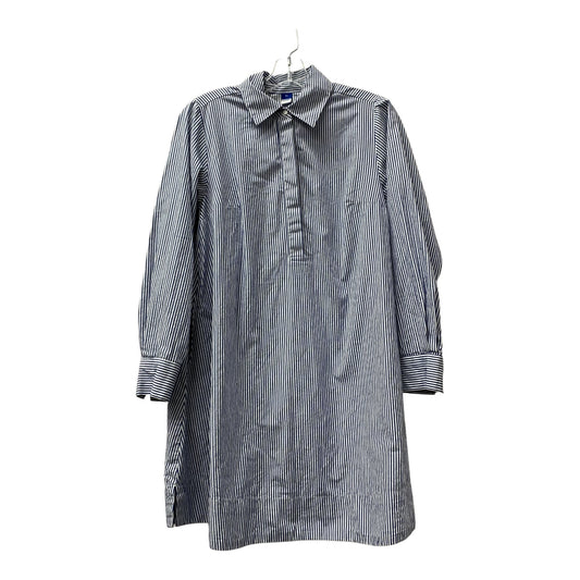 Dress Casual Short By Old Navy In Blue & White, Size:Xs