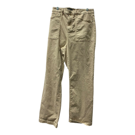 Jeans Straight By Torrid In Tan, Size:18