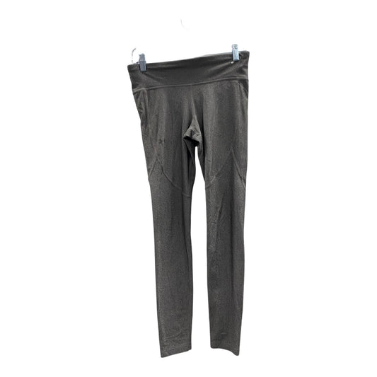 Athletic Leggings By Under Armour In Grey, Size:S