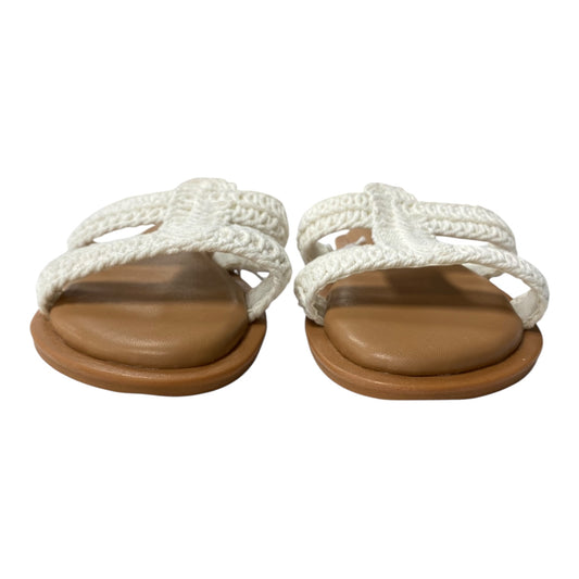 Sandals Flats By American Eagle In White, Size:8