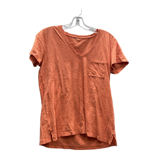 Top Ss Basic By Madewell In Orange, Size:M