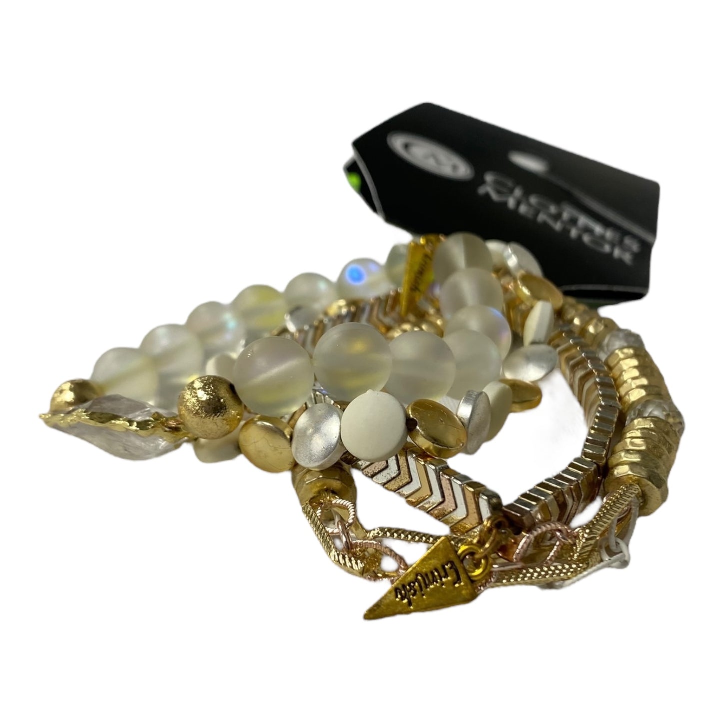 Bracelet Other By Cme In Gold & Silver, Size:04 Piece Set