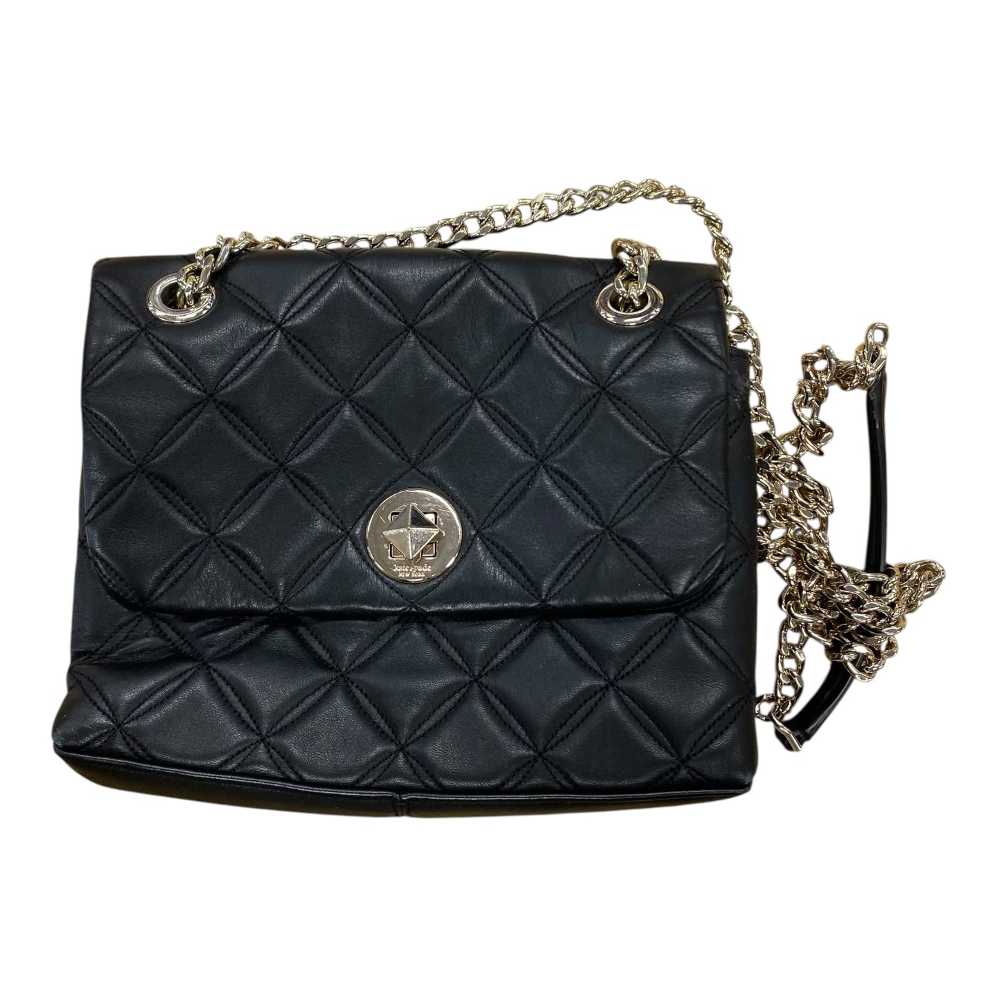 Handbag Designer By Kate Spade In Black, Size:Medium