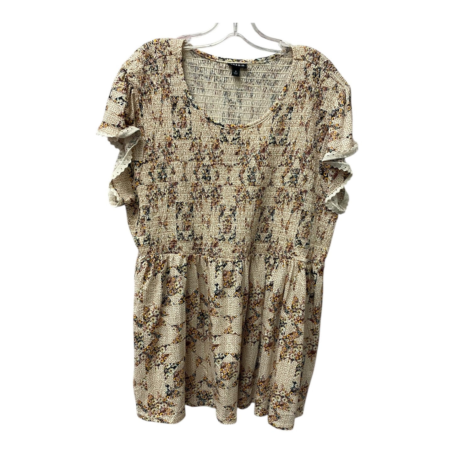 Top Ss By Torrid In Tan, Size:3X