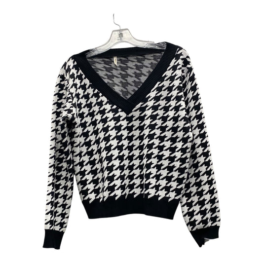 Sweater By Moment In Black & White, Size:S