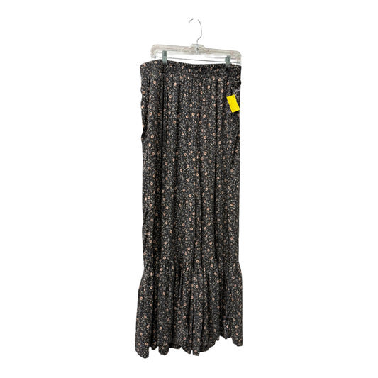 Pants Wide Leg By Torrid In Grey & Pink, Size:20